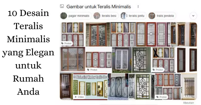 10 Desain Teralis Minimalis yang Elegan untuk Rumah Anda