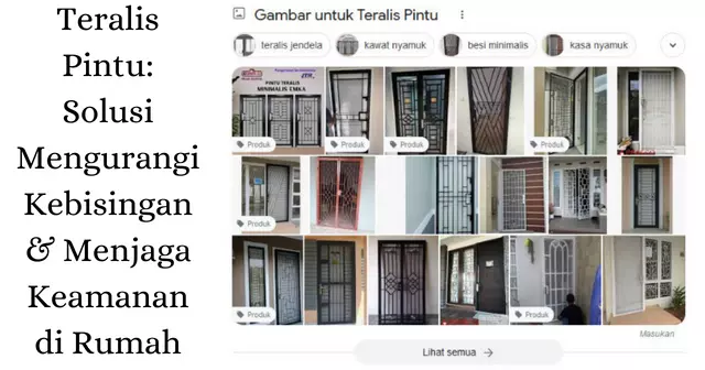 Teralis Pintu: Solusi Mengurangi Kebisingan & Menjaga Keamanan di Rumah Anda!