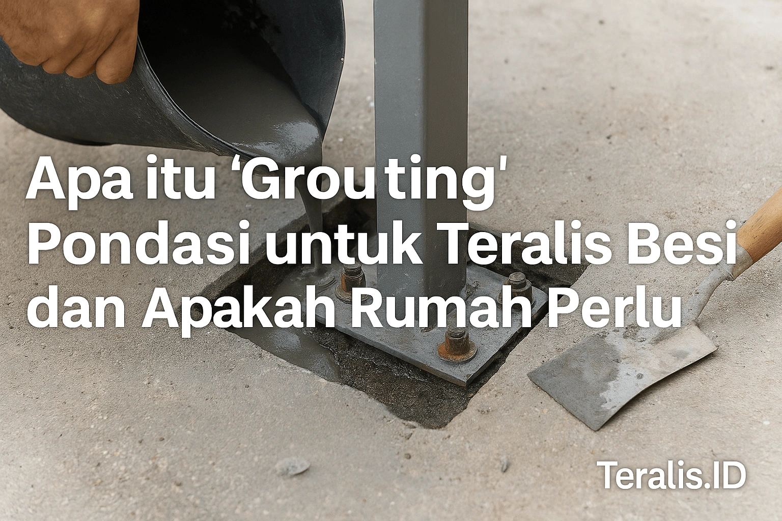Apa Itu ‘Grouting’ Pondasi untuk Teralis Besi dan Apakah Rumah Perlu?