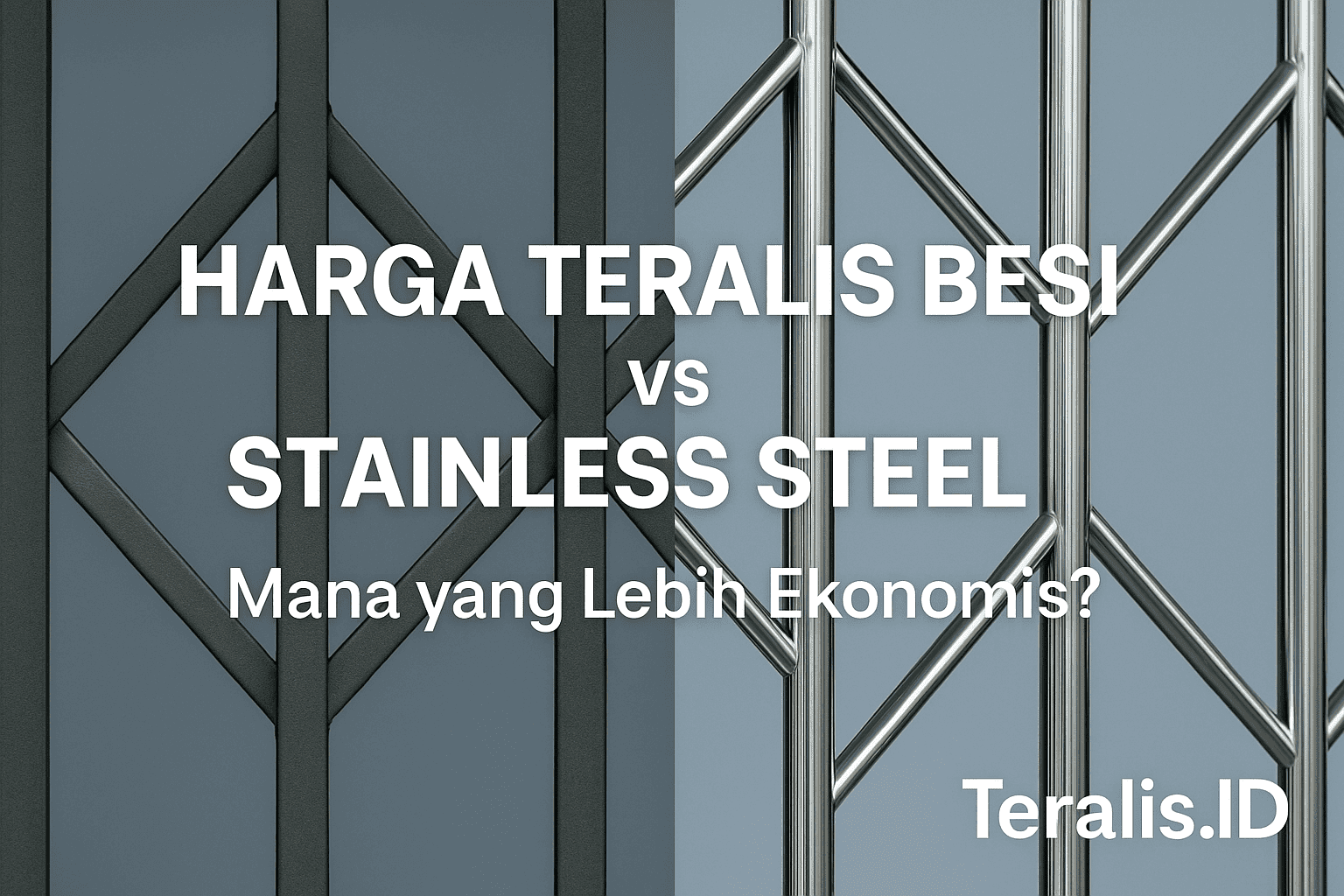 Harga Teralis Besi vs Stainless Steel