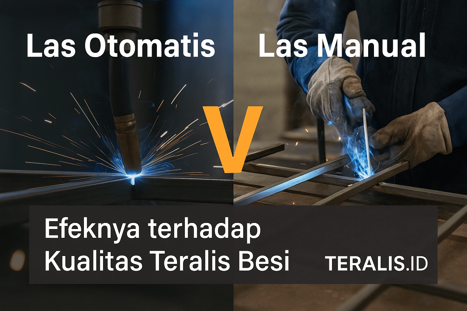 Perbedaan Las Otomatis dan Manual: Efeknya terhadap Kualitas Teralis Besi