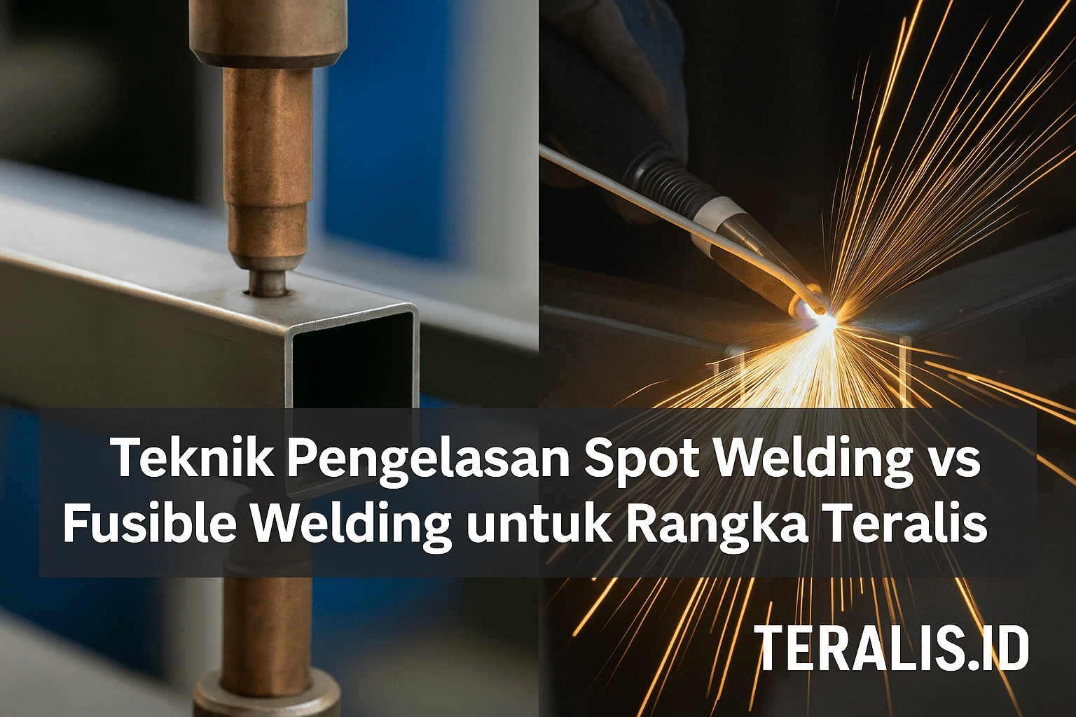 Teknik Pengelasan Spot Welding vs Fusible Welding untuk Rangka Teralis